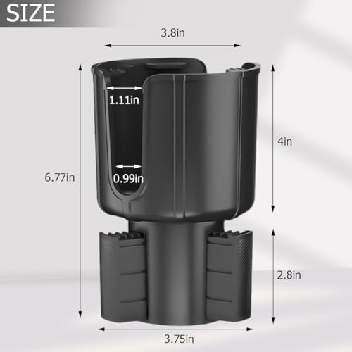 Extensor para portavasos de carro BESULEN ajustable miniatura 2