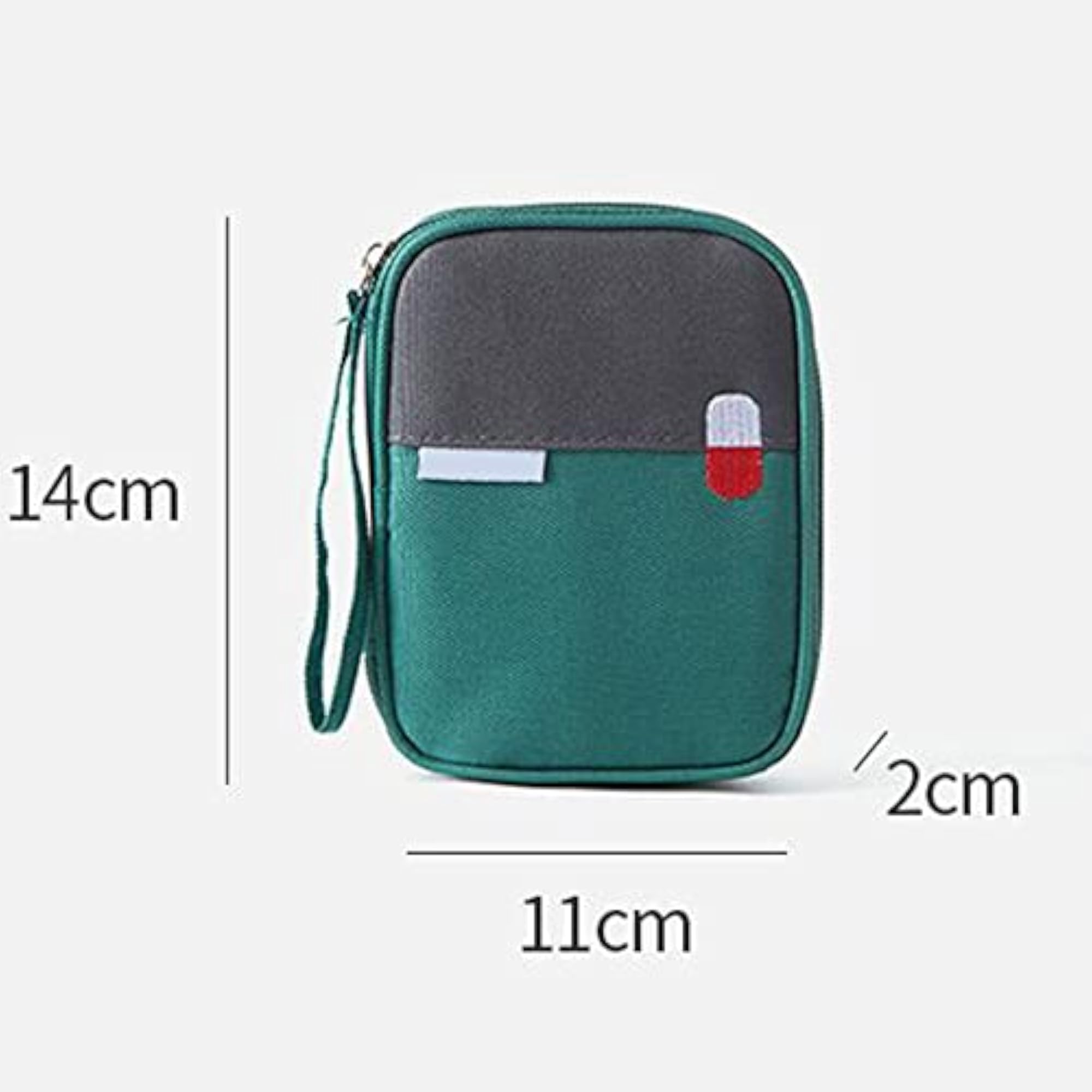 Portable Travel Medicine Bag, Emergency Storage Bag