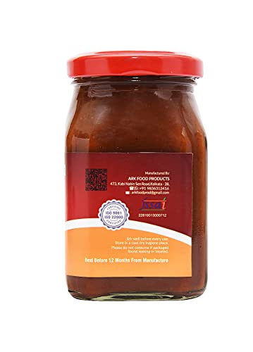 Image of ARKOS | Homemade Barbeque Sauce 200gm | 100% Natural Ingredients | No Artificial Flavours & Color | Butter, Garlic, Sugar, Mustard, Date | Deep Hickory Notes | Use it as a Smoky slow-cook Marinade or Dipping Sauce