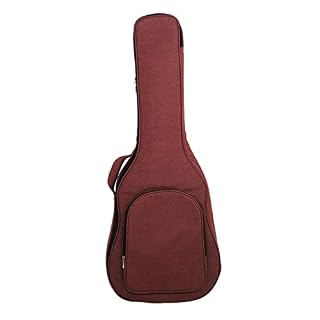 F Fityle Grand étui à guitare sac à dos 42 pouces Oxford housse anti-poussière pour basse électrique guitare Folk, Rouge - Les Beatles, Paul McCartney, John Lennon, RIngo Starr, George Harrison F Fityle Grand étui à guitare sac à dos 42 pouces Oxford housse anti-poussière pour basse électrique guitare Folk, Rouge – Image 3