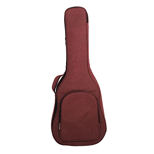 F Fityle Grand étui à guitare sac à dos 42 pouces Oxford housse anti-poussière pour basse électrique guitare Folk, Rouge - Les Beatles, Paul McCartney, John Lennon, RIngo Starr, George Harrison F Fityle Grand étui à guitare sac à dos 42 pouces Oxford housse anti-poussière pour basse électrique guitare Folk, Rouge – Image 4