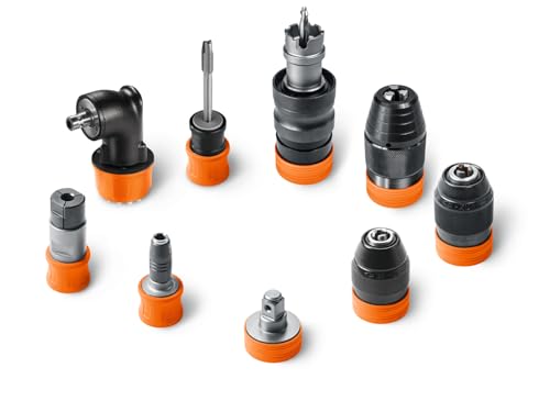 Fein Mandrino Autoserrante Portapunta Per Coppia Massima 60 Nm, In Metallo, Per Avvitatori A Batteria Con Attacco Quickin/Quickin Max - 5