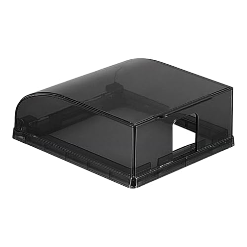 Coperchio di uscita trasparente - Protettore di uscita elettrica resistente alle intemperie per uso esterno, copertura trasparente di lancio | Design resistente ai raggi UV durevoli, protezione della