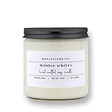 Mosley Lane · Soy Candle · Winter Whites · 14 ounce · Double Wick · Hand crafted in Ohio, USA