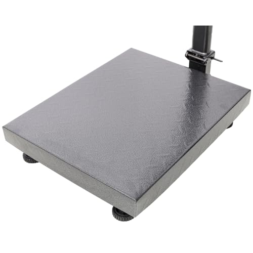 Báscula digital de piso industrial 660 lb plataforma acero miniatura 5