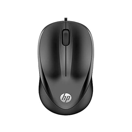 HP 1000 - Ratón con Cable (1200 PPP, 2 Botones y Rueda de Desplazamiento, 1,5 m de Cable, ConexiónUSB, Windows), Color Negro | Ya disponible en tu tienda friki favorita! En mundofriki.es!