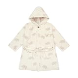 Steiff Unisex Kids Homewear Bademantel, Cloud Dancer, One Size