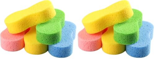 Image of Temede Large Car Wash Sponges, Extra Thick Foam Sponges, 10-Pack