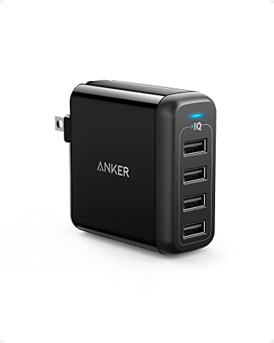 Anker Charger, 40W 4-Port USB Phone Charger with Foldable Plug, P...