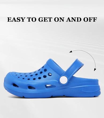 Image of Kids Girls Boys Clogs Garden Shoes Toddler Slip on Sandals Children Water Shower Beach Pool Slippers
