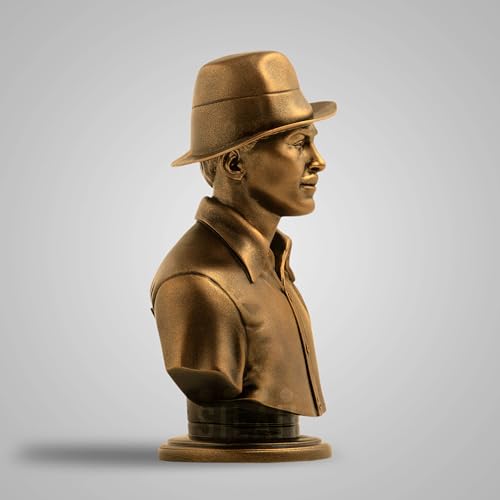 Image of SILAII Bhagat Singh Bust Sculpture (Antique Bronze, 5 Inch)