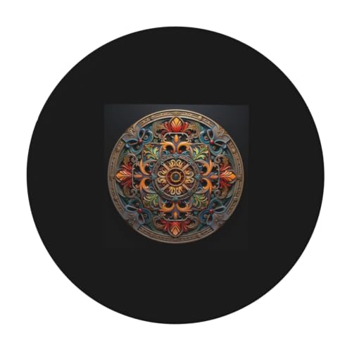 Nappe ronde médaillon extérieur et intérieur pour table de jardin - 3
