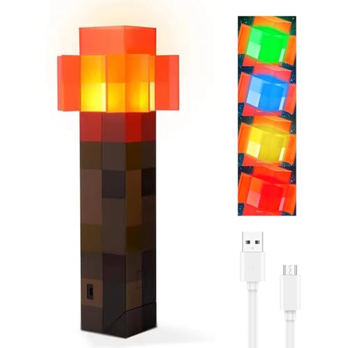 Décoration de chambre et de fête avec lampe torche USB Craft rechargeable