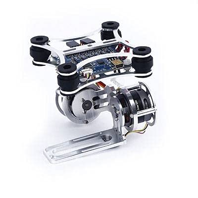 BAIAI 2212 BLDC Aluminium-Alloy Excellent Stability Smove Smartphone Stabilizer, Gimbal, Drone for Camera UAV Accessories(Silver)