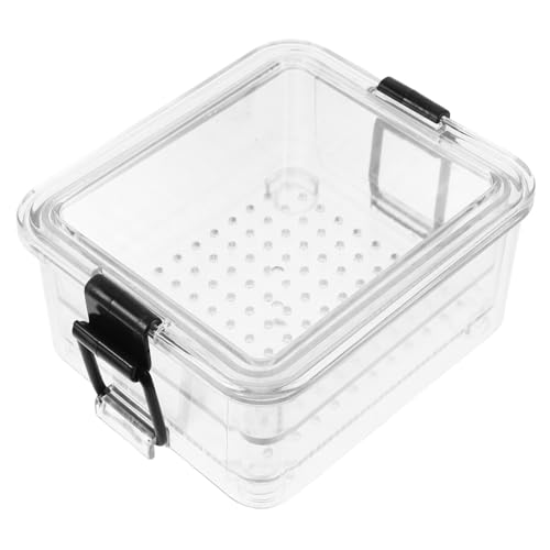 SAFIGLE 透明プラスチック製 豆腐プレス器 非滑り防止パッド付き キッチン自家製豆腐作り型 水切り用