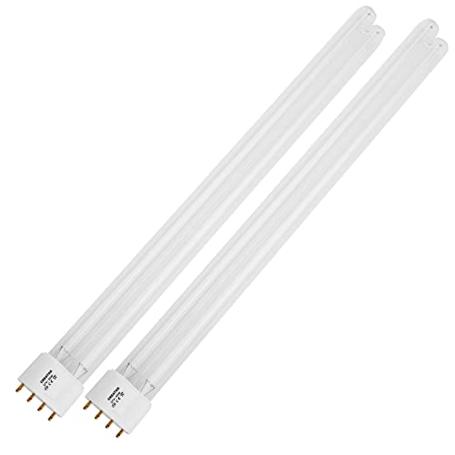 Forever Speed UVC Ersatzlampe Ersatzröhre UV Leuchtmittel Röhre für UVC Gerät 2G11 55 Watt 2 Stück