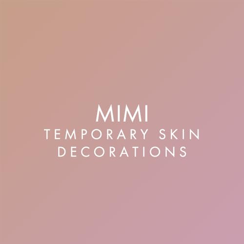 Image of Bijoux Indiscrets Mimi Metallic Temporary Tattoos - 6 Body Tattoos in Silver, Gold & Copper - Breast, Cleavage, Belly & Back Decals - Easy to Apply, Summer Festival Body Art