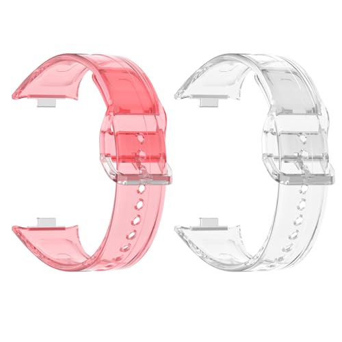 Lot de 2 bracelets de rechange en TPU pour Redmi Watch 5 avec changement de couleur