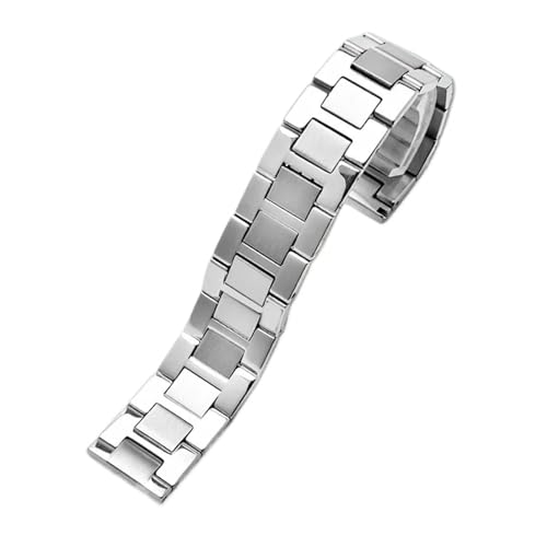 Bracelet de montre en acier inoxydable ajustable pour Cartier Solo