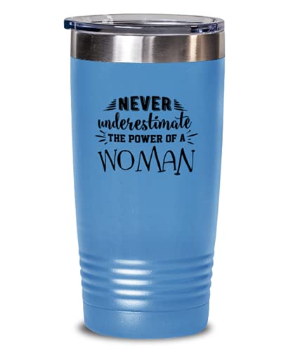 Never underestimate the power of a woman - Everyday affirmations for women