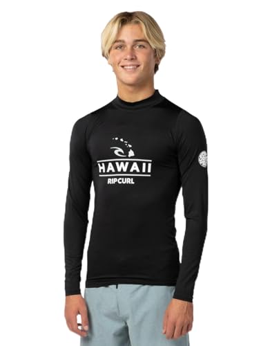 Rip Curl Men's Hawaii UPF 50+ Performance Long Sleeve Rashguard