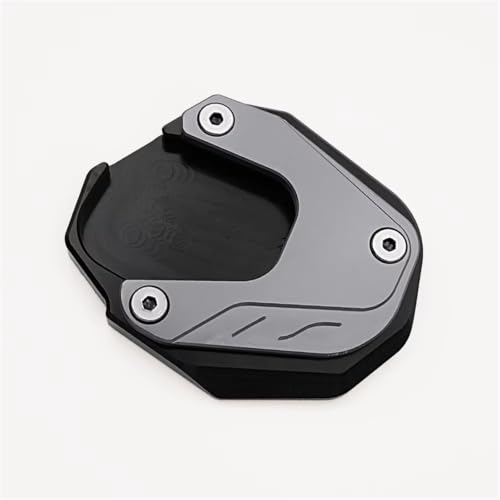 Plaque d'agrandissement béquille moto Forza 750 extension premium grise