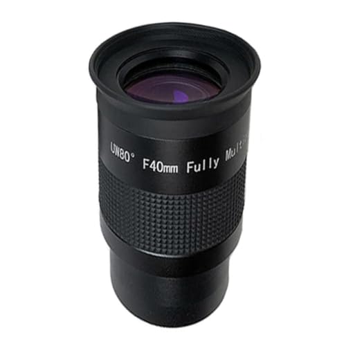 Oculaire 2 pouces 40mm grand angle 80° pour télescope astro en aluminium