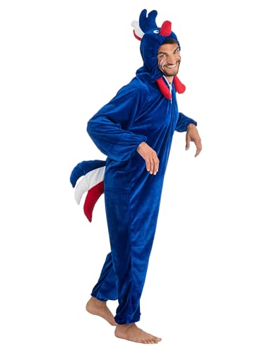 Chaks Combinaison coq supporter France - Bleu