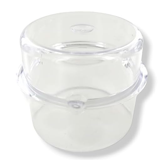 DL-pro Vaso medidor para apertura de tapa como Vorwerk para robot de cocina Thermomix® TM21 TM31 TM3300 TM5 100 ml