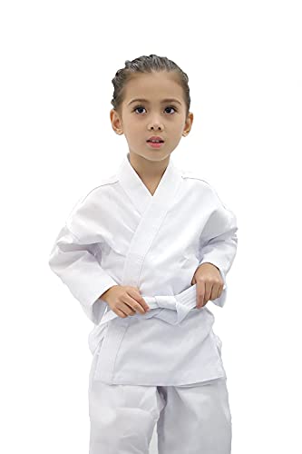 Flkky Karate Gi For Kids With Belt Lightweight Student Karate Uniform Martial Arts Sports Karate Suits(Size0000-1) (1) #TOP2