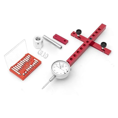 Measuring Tool It Basic Kit with Dial Indicator for Aligning and Calibrating Work Shop Machinery Like Table Saws Band Saws for Wood Work High Resolution