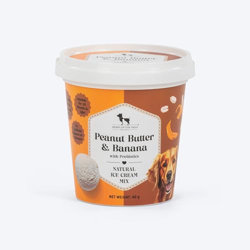 Image of HUFT Prebiotic Natural Ice Cream Mix Dog Treats Combo Pack - Strawberry & Blueberry, Watermelon & Peanut Butter Banana | 40 gm Each (Pack of 3) | Easy-to-Make Frozen Treats for Dogs