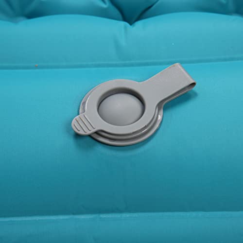 Almofada de Dormir para Acampamento, Tapete de Acampamento Inflável de Suporte Ergonômico 77,2 X 26,