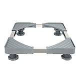 ▶ Ajustable: este carro universal para aparatos es telescópico, puede basarse en su aparato para ajustar el tamaño correcto, puede contener hasta 150 kg.