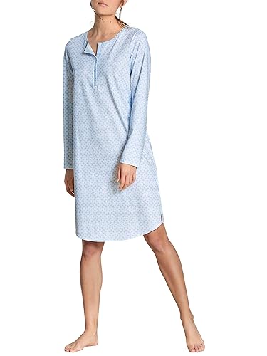 Calida Damen Lovely Nights Nachthemd, Cerulean Blue, 40-42