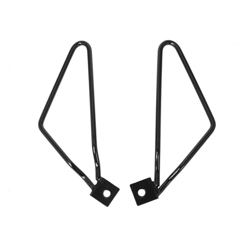 Soporte para alforjas de motocicleta JevLoN compatible con Dyna 883 color negro miniatura 4