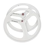 DYRABREST 700C Fixed Gear Wheels, 3 Spoke Rim Single Speed Front Rear Fixie Bicycle Wheels Sets Track Wheel Clincher Type Bike Wheel (Wheel Set (Front & Rear) White)