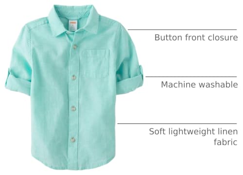 Image of Gymboree Boys' and Toddler Long Sleeve Button Up Shirt