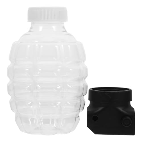 jojofuny Botellas de Almacenamiento Pequeñas de Plástico Tapa para Recarga de Juguetes Botellas Diminutas Conector Forma de Piña Compactas y Portátiles para Juegos y Muestras de Líquidos