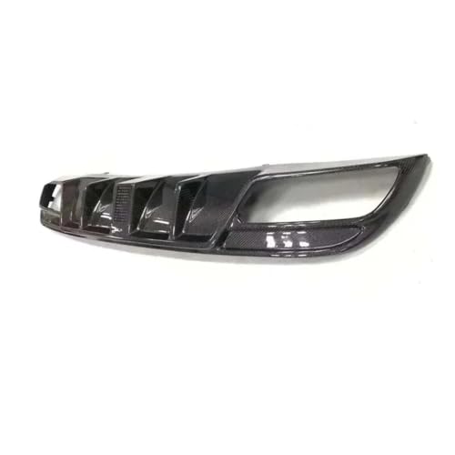Difusor trasero para Benz Clase C W205 C43 C63 AMG en acabado negro mate FRP