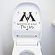 2 Stück Wc Aufkleber, Wc Sticker Ministry Of Magic, Wc Deckel Aufkleber Sticker,Pvc Wasserdicht Aufkleber Toilette Lustig Karikatur, MINISTRY OF MAGIC,Toilette Abnehmbare Diy Aufkleber, Für Badezimmer
