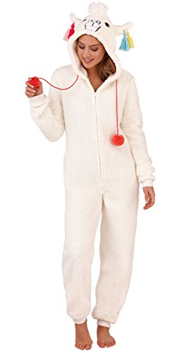 Loungeable Damen Jumpsuit Lama 798028 S