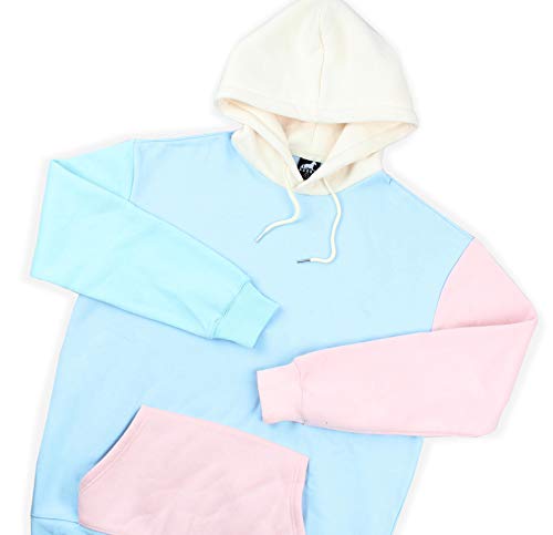 AGORA Color Block Hoodie Mens3