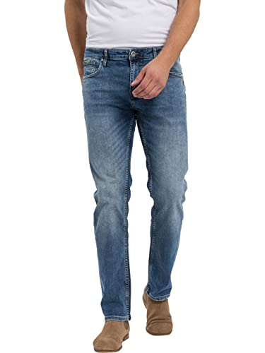Cross Herren Damien Slim Jeans, Blau (Mid Blue 020), 36W / 30L EU
