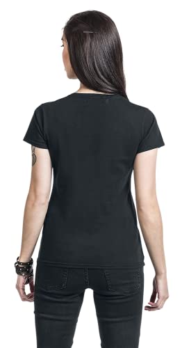 The Rolling Stones 1978 Femme T-Shirt Manches Courtes Noir S 100% Coton Regular/Coupe Standard - Les Beatles, Paul McCartney, John Lennon, RIngo Starr, George Harrison The Rolling Stones 1978 Femme T-Shirt Manches Courtes Noir S 100% Coton Regular/Coupe Standard – Image 6