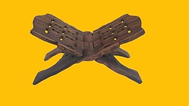 Sheesham Wooden Book Stand/Rehal/Geeta Stand/Pothi Stand 12×6×1 Inch