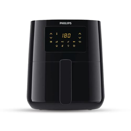 PHILIPS Digital Air Fryer HD9252/90 with Touch Panel, uses up to 90% less fat, 7 Pre-set Menu, 1400W, 4.1 Liter, with Rapid Air Technology (Black), Large view 2