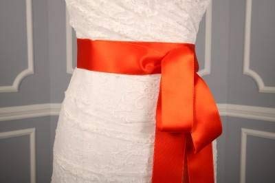 Ribest 1 Inch Torrid Orange Grosgrain Ribbon 50 Yards Per Roll For Gift Wrapping Crafts Bow Wreaths Hair Accessories #TOP4