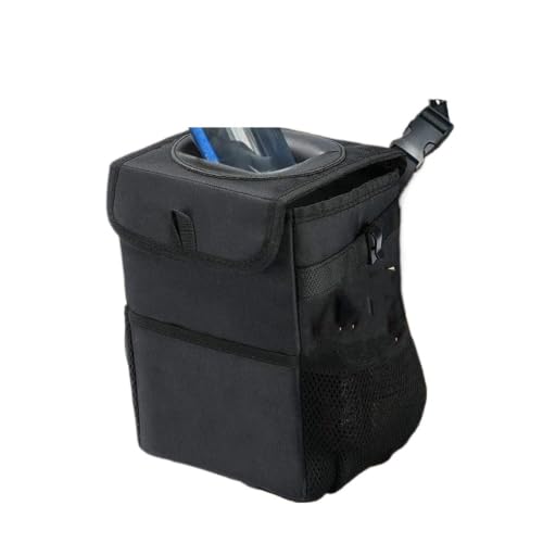 Corbeille de voiture étanche premium : rangement compact et polyvalent