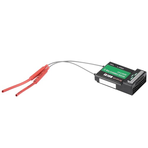 Dilwe Receptor RC, Receptor 2.4G 10CH Compatible con Transmisores FS-i6 FS-i6S FS-i10, etc.